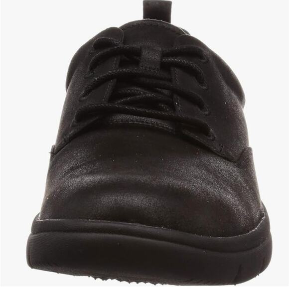 Clarks mens Tunsil Lane Oxford, Black Synthetic, 11.5 US main image 4